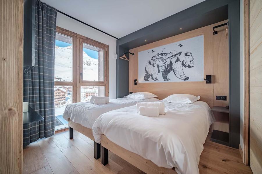 Urlaub in den Bergen 4-Zimmer-Berghütte für 8 Personen (81m²) - Résidence Hôtelière Denali - Tignes - Schlafzimmer