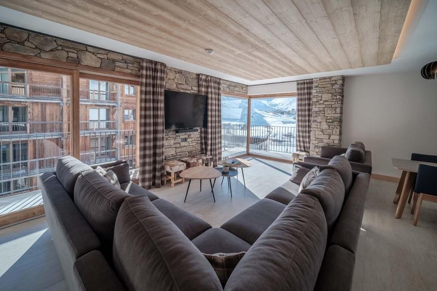 Каникулы в горах Апартаменты дуплекс 8 комнат 16 чел. (83) - Résidence Hôtelière Denali - Tignes - Салон