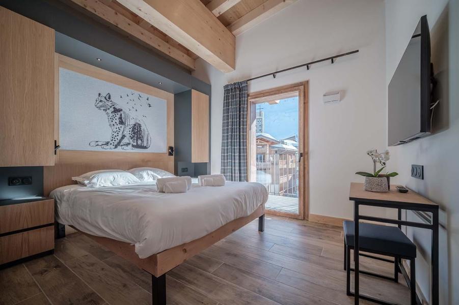 Urlaub in den Bergen 8 Zimmer Maisonettewohnung für 16 Personen (83) - Résidence Hôtelière Denali - Tignes - Schlafzimmer