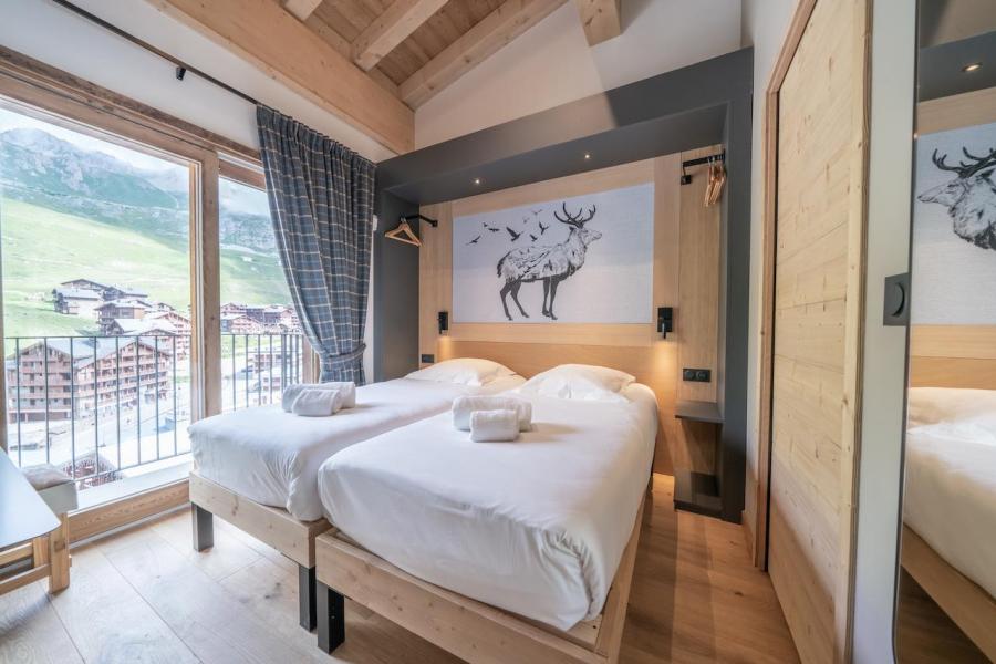 Vacaciones en montaña Apartamento 4 piezas mezzanine para 10 personas (81) - Résidence Hôtelière Denali - Tignes - Habitación