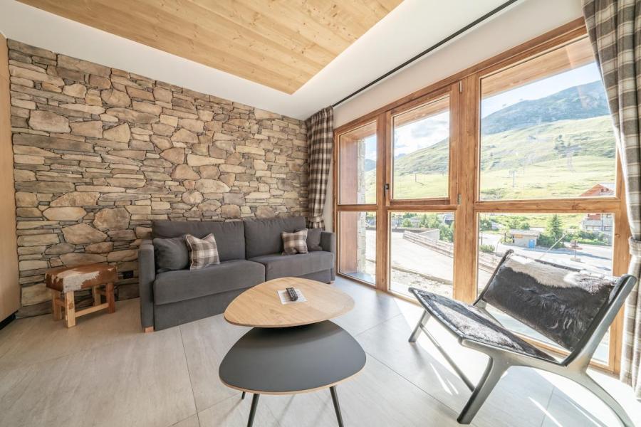 Urlaub in den Bergen Wohnung 2 Zimmer Bergecke 5 Personen - Résidence Hôtelière Denali - Tignes - Wohnzimmer