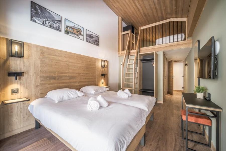 Urlaub in den Bergen 7 Zimmer Maisonettewohnung für 16 Personen (509) - Résidence Hôtelière Sky - La Rosière - Schlafzimmer