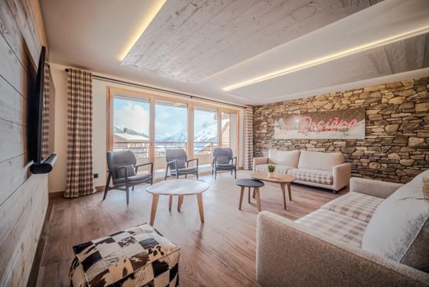 Vacaciones en montaña Apartamento 6 piezas cabina para 12 personas (203) - Résidence Hôtelière Sky - La Rosière - Estancia