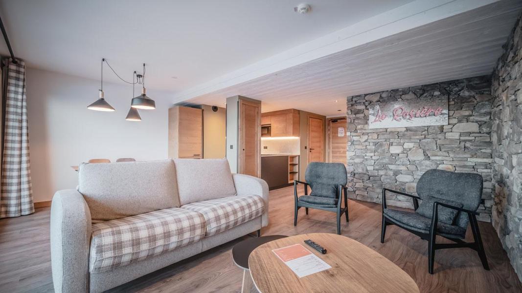 Vacaciones en montaña Apartamento dúplex 3 piezas 6 personas (106) - Résidence Hôtelière Sky - La Rosière - Estancia