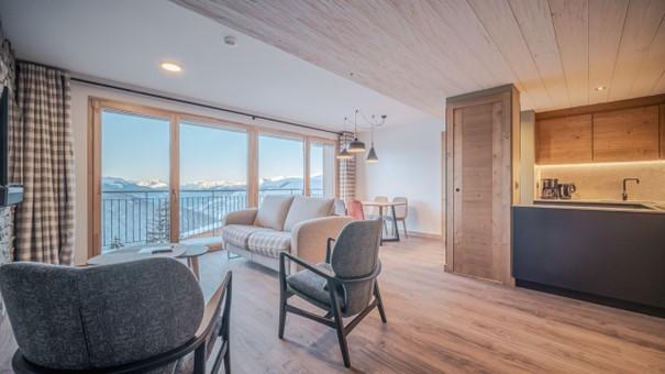 Vacances en montagne Appartement duplex 3 pièces 4-6 personnes (503) - Résidence Hôtelière Sky - La Rosière - Séjour