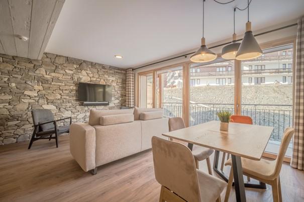 Vacances en montagne Appartement duplex 4 pièces 6 personnes (505) - Résidence Hôtelière Sky - La Rosière - Séjour