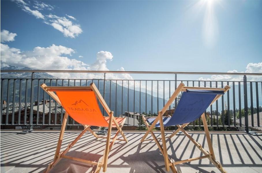 Vakantie in de bergen Chalet triplex 10 kamers 26 personen (Sky) - Résidence Hôtelière Sky - La Rosière - Balkon