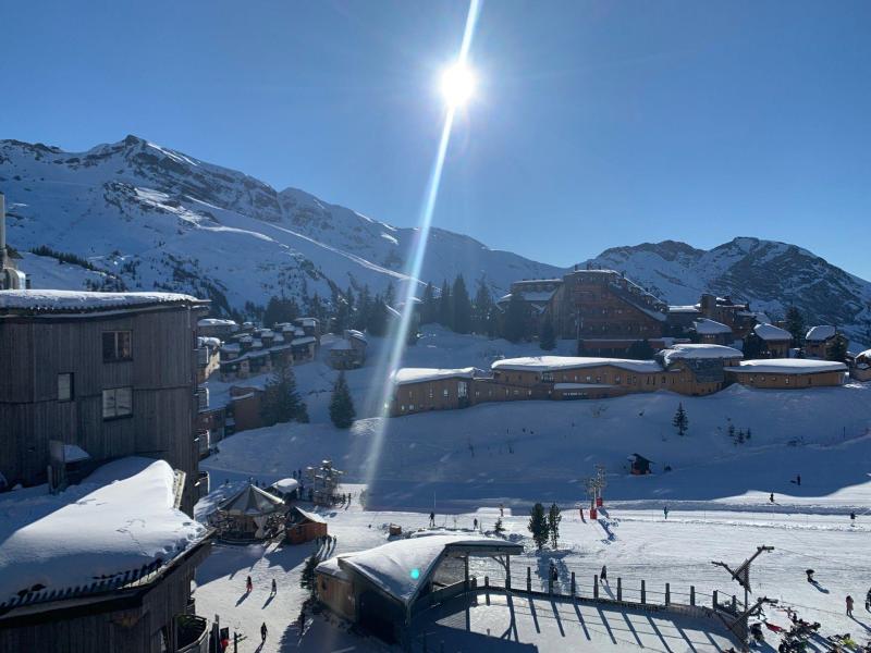 Vacances en montagne Appartement duplex 4 pièces 8 personnes (905) - Résidence Intrêts I - Avoriaz - Balcon