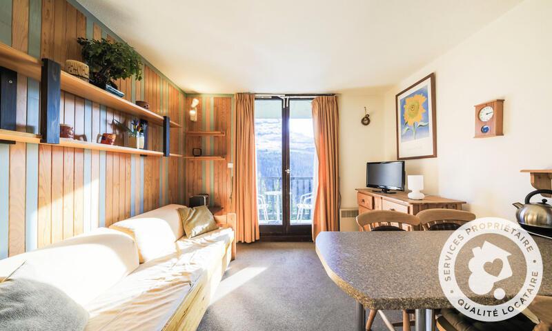 Holiday in mountain resort Studio 4 people (Confort 28m²-4) - Résidence Iris - Maeva Home - Flaine - Living room