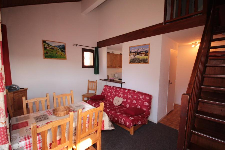 Vakantie in de bergen Appartement duplex 3 kamers 6 personen (50) - Résidence Isabella D - Les Saisies - Woonkamer