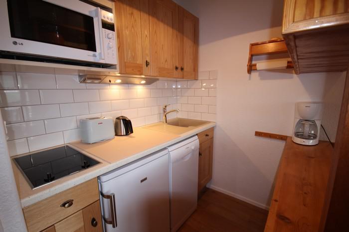 Vacaciones en montaña Apartamento 2 piezas para 5 personas (37) - Résidence Isabelle B - Les Saisies - Kitchenette