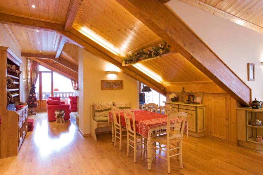 Holiday in mountain resort 3 room apartment 6 people - Résidence Jean Blanc Sports - Courchevel - Living room