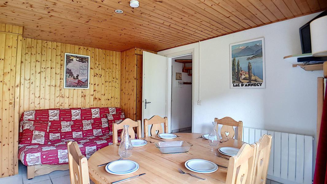 Urlaub in den Bergen 4 Zimmer Maisonettewohnung für 8 Personen (93) - Résidence Jettay - Les Menuires - Wohnzimmer