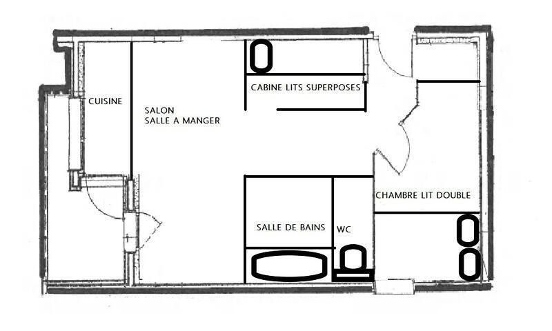 Wakacje w górach Apartament 2 pokojowy 4 osób (36m²) - Résidence Joker - MH - Val Thorens - Na zewnątrz latem