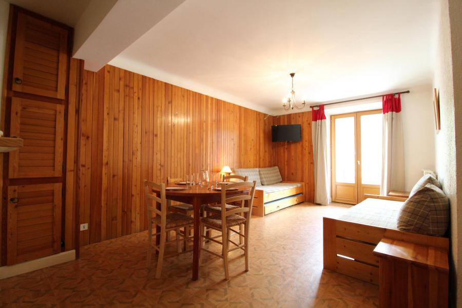 Vakantie in de bergen Appartement 2 kamers 5 personen (003) - Résidence Jorcin Lanslebourg - Val Cenis - Woonkamer