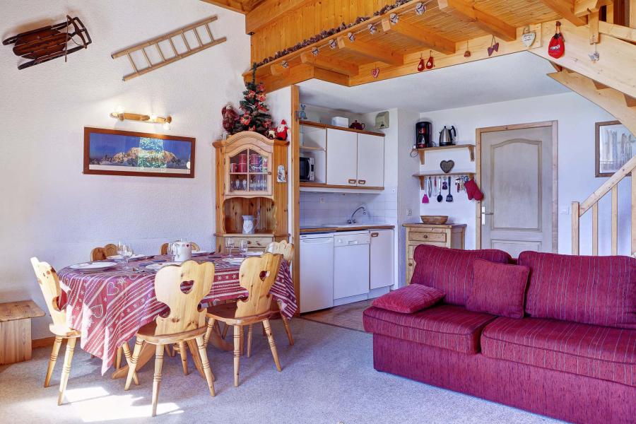 Holiday in mountain resort 4 room duplex apartment 9 people (210) - Résidence Kalinka - La Tania - Living room