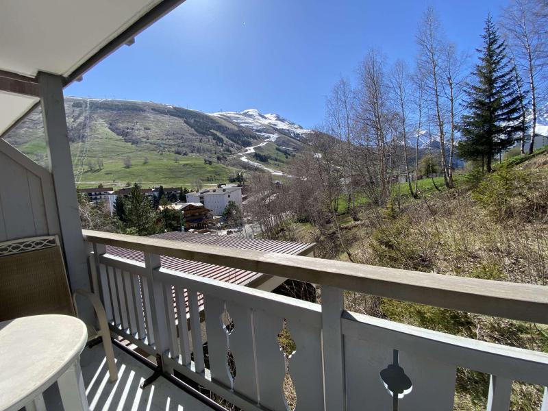 Vacances en montagne Studio coin montagne 4 personnes (901) - Résidence Kandahar - Les 2 Alpes - Balcon