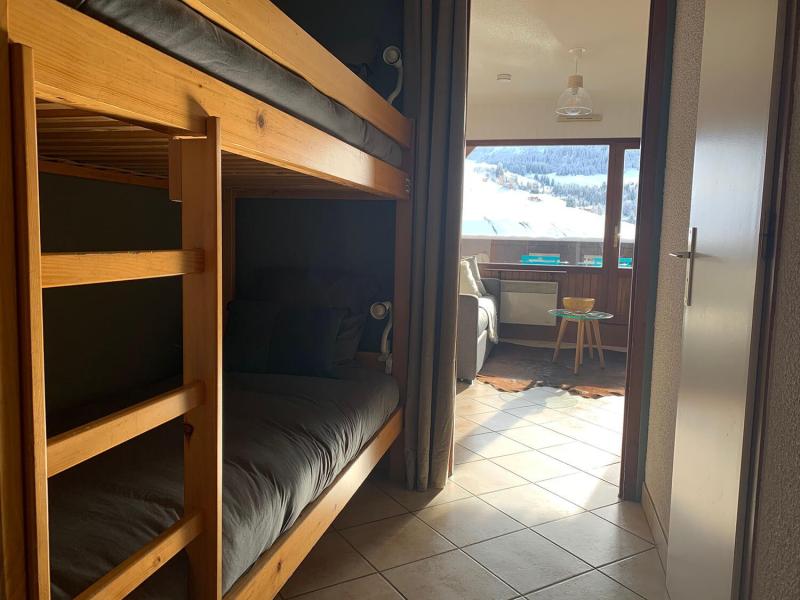 Urlaub in den Bergen Studio Schlafnische 4 Personen - Résidence Kodiac - Le Grand Bornand - Stockbetten