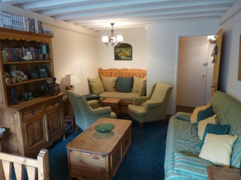 Vakantie in de bergen Appartement 3 kamers 6 personen (28) - Résidence l'Adret - Courchevel - Woonkamer