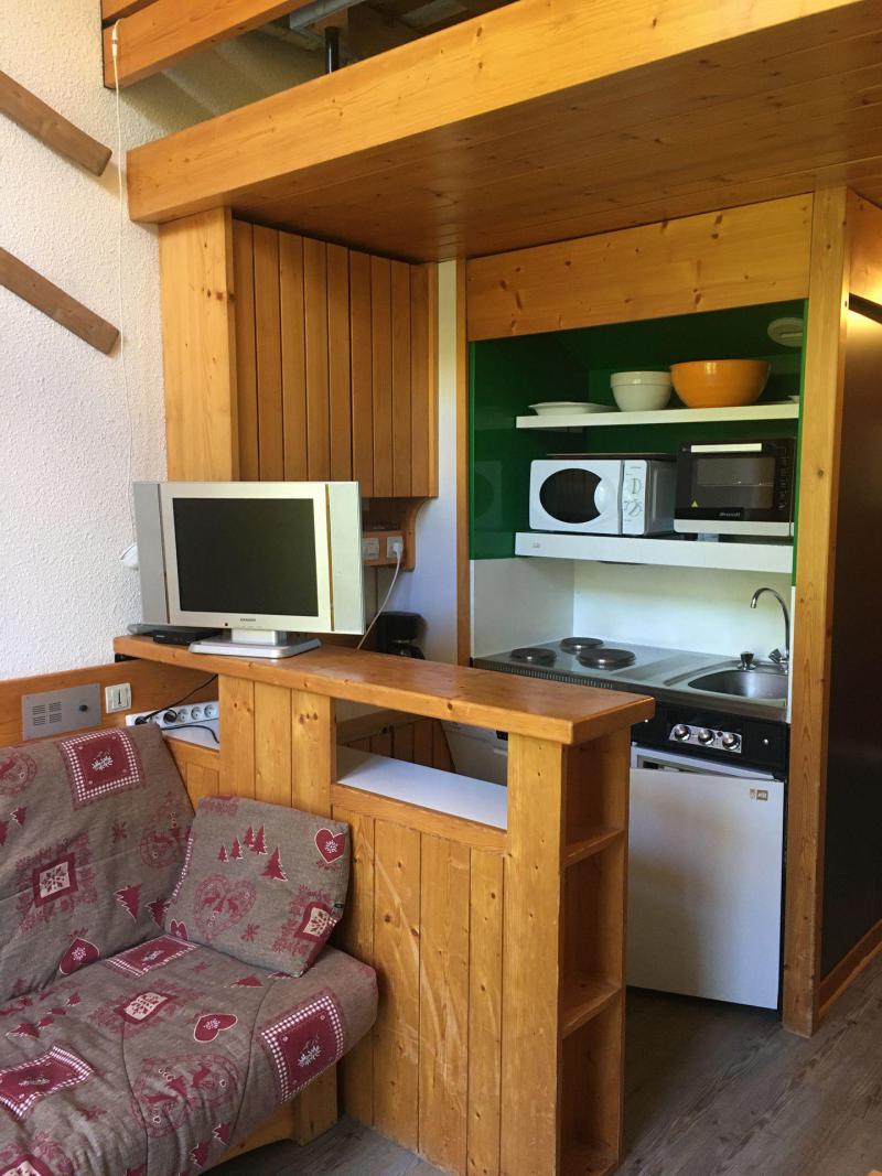 Urlaub in den Bergen 1 Zimmer Maisonettewohnung für 5 Personen (1434) - Résidence l'Aiguille Grive 1 - Les Arcs - Kochnische