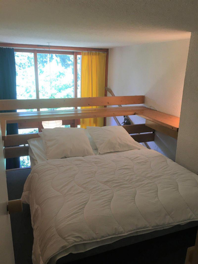 Urlaub in den Bergen 1 Zimmer Maisonettewohnung für 5 Personen (1434) - Résidence l'Aiguille Grive 1 - Les Arcs - Offener Schlafbereich