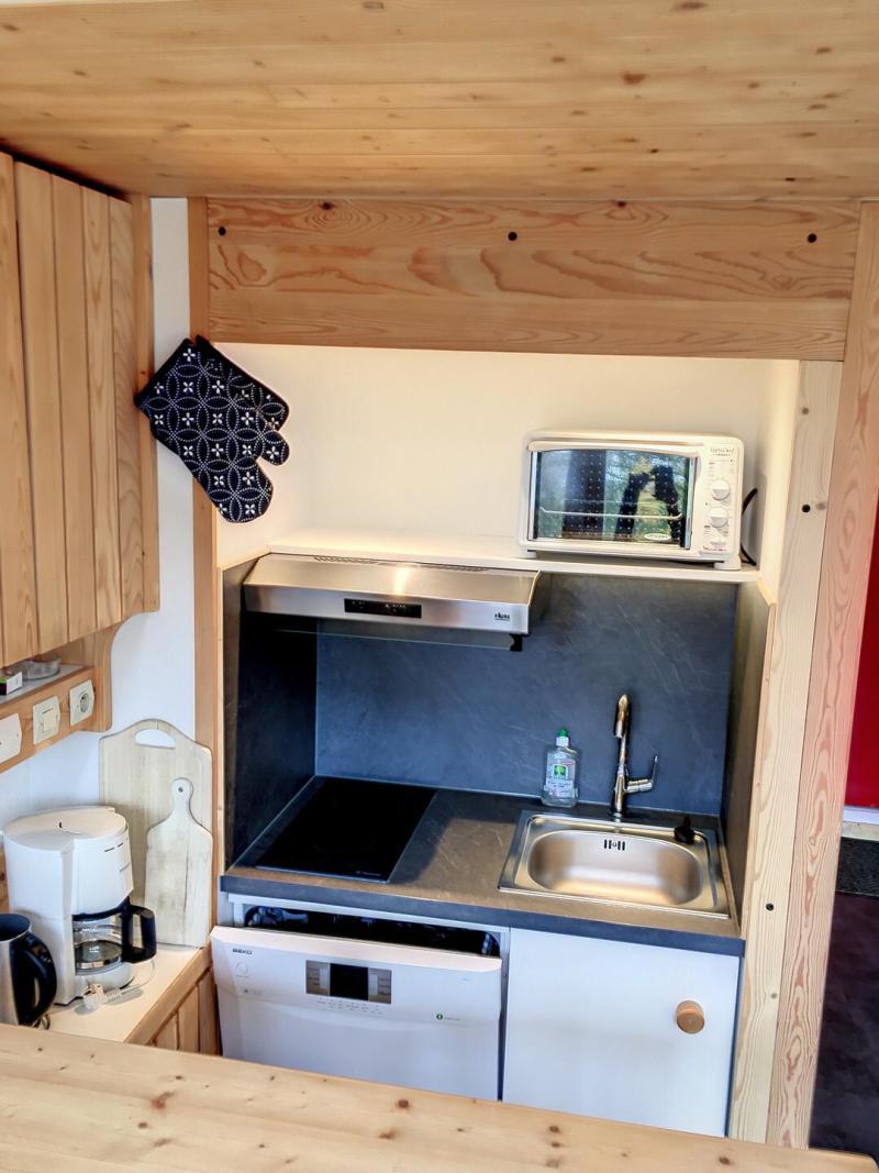 Vacances en montagne Studio mezzanine 4 personnes (1505) - Résidence l'Aiguille Grive 1 - Les Arcs - Kitchenette