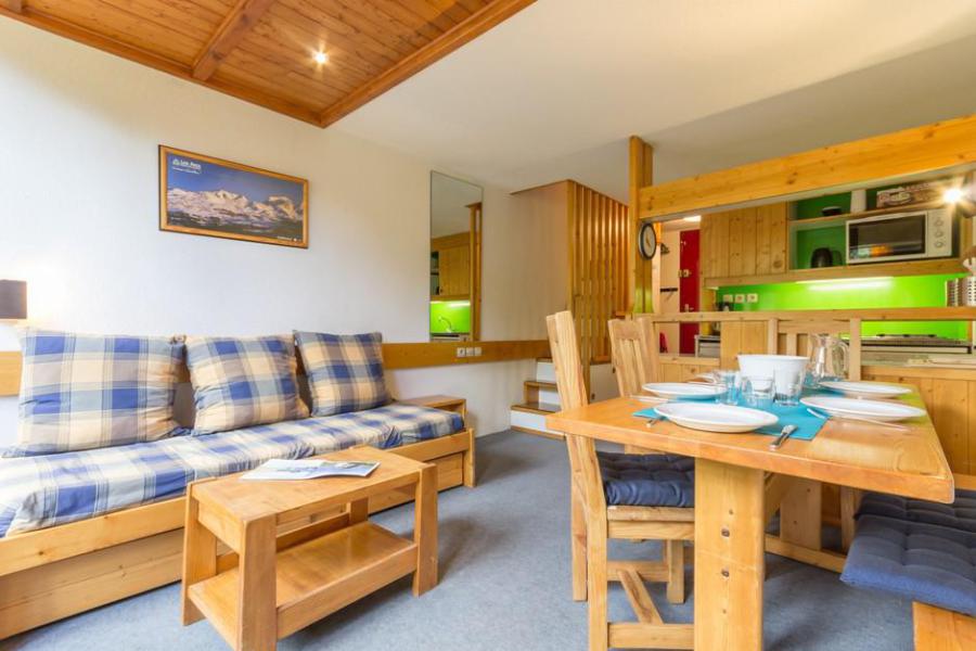 Vakantie in de bergen Appartement duplex 2 kamers 6 personen (3427) - Résidence l'Aiguille Grive 3 - Les Arcs - Woonkamer