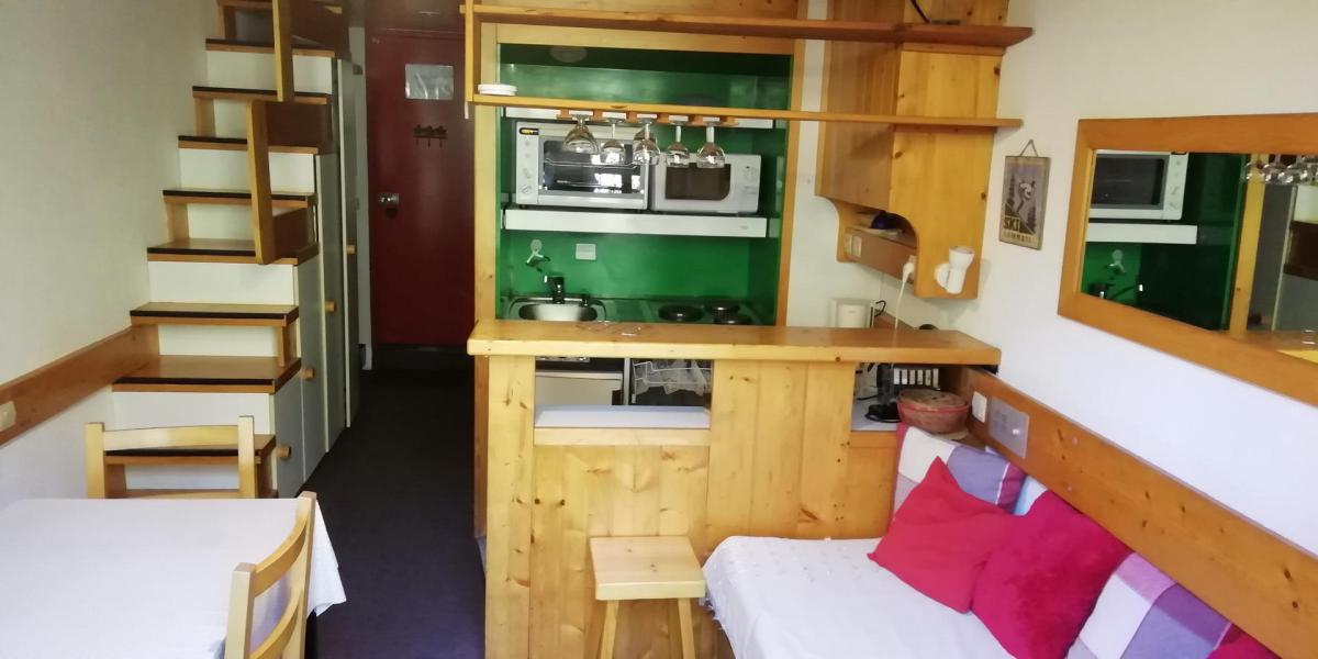 Vacanze in montagna Appartamento 1 stanze con mezzanino per 5 persone (340) - Résidence l'Aiguille Grive Bât I - Les Arcs - Alloggio
