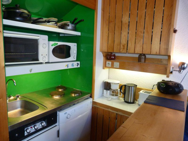 Vacanze in montagna Appartamento 1 stanze con mezzanino per 5 persone (525) - Résidence l'Aiguille Grive Bât I - Les Arcs - Cucina