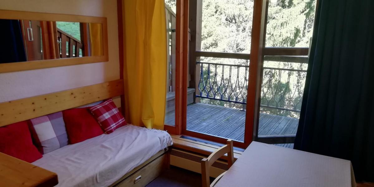Vakantie in de bergen Appartement 1 kamers mezzanine 5 personen (340) - Résidence l'Aiguille Grive Bât I - Les Arcs - Woonkamer