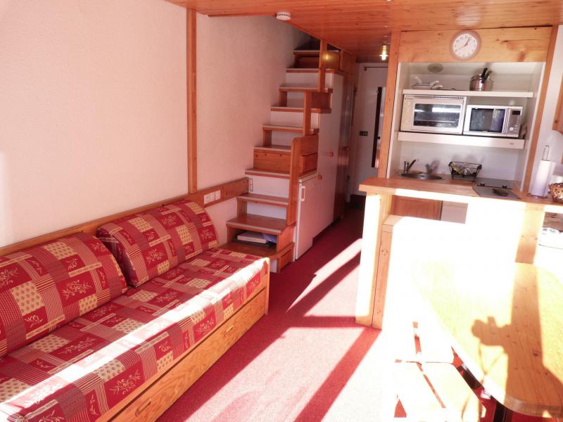 Vakantie in de bergen Appartement 2 kamers mezzanine 6 personen (1406) - Résidence l'Aiguille Grive Bât I - Les Arcs - Woonkamer