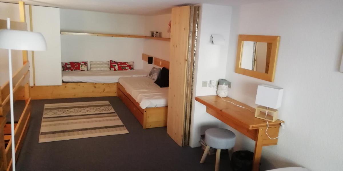Urlaub in den Bergen Wohnung 1 Mezzanine Zimmer 5 Leute (340) - Résidence l'Aiguille Grive Bât I - Les Arcs - Schlafzimmer