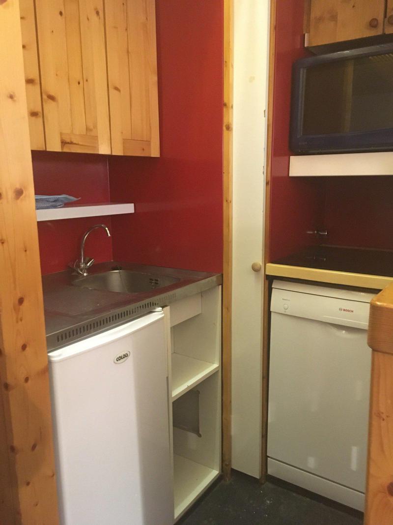 Vacances en montagne Studio cabine 4 personnes (446) - Résidence l'Aiguille Rouge - Les Arcs - Kitchenette