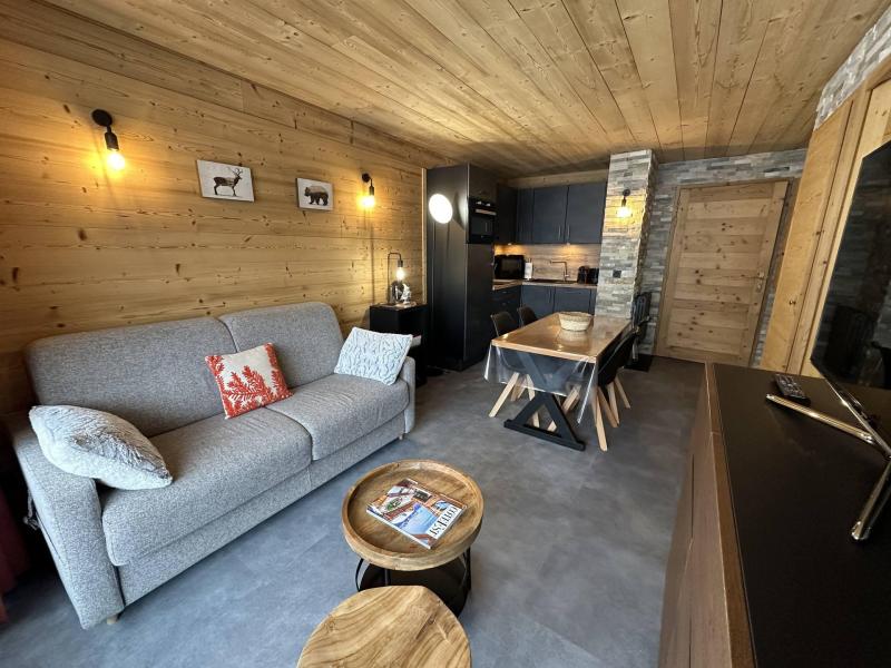 Holiday in mountain resort 2 room apartment 4 people (203) - Résidence L'Albane  - Vars - Living room