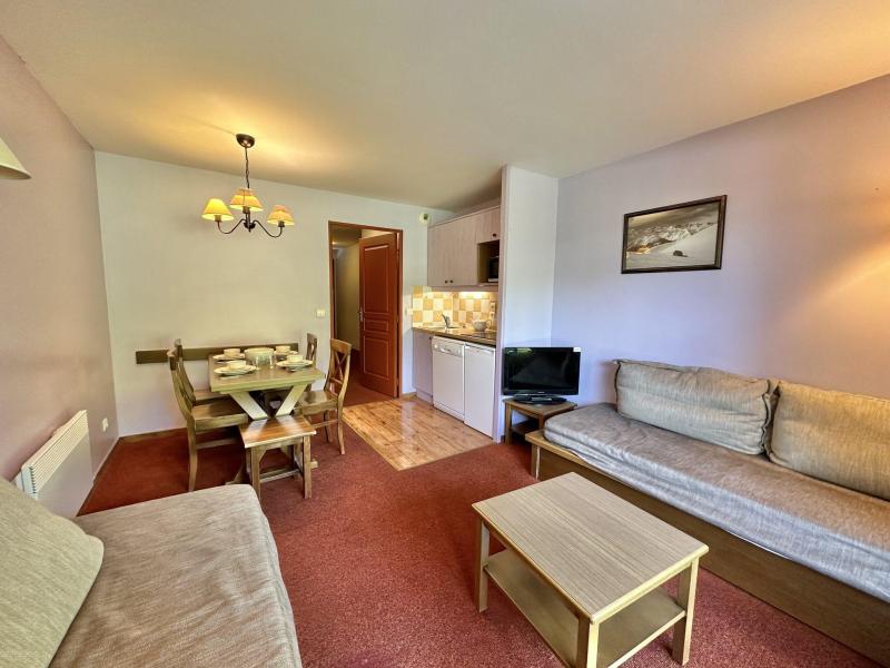 Urlaub in den Bergen 2-Zimmer-Appartment für 5 Personen (B011) - Résidence L'Albane  - Vars - Wohnzimmer