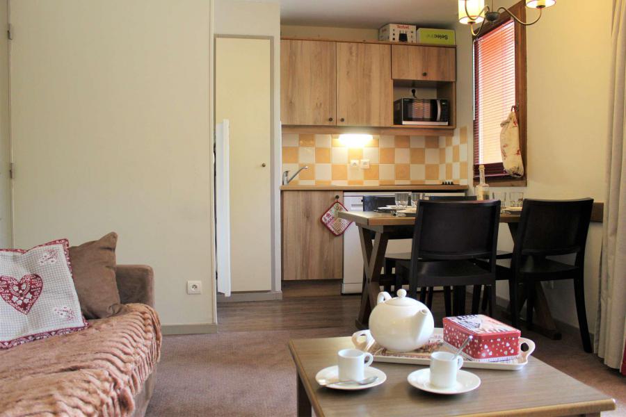 Vakantie in de bergen Appartement 2 kamers 4 personen (A315) - Résidence l'Albane - Vars - Woonkamer