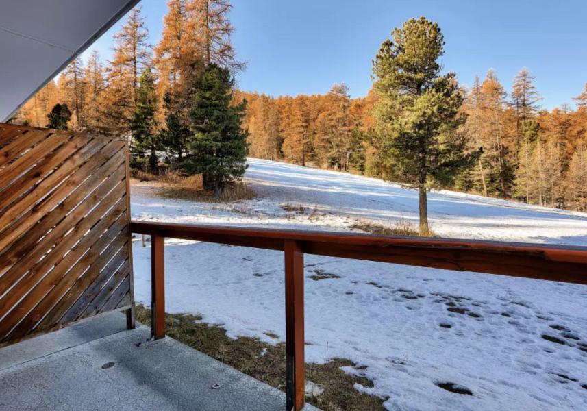 Vacances en montagne Appartement 2 pièces 5 personnes (B09) - Résidence L'Albane  - Vars - Balcon