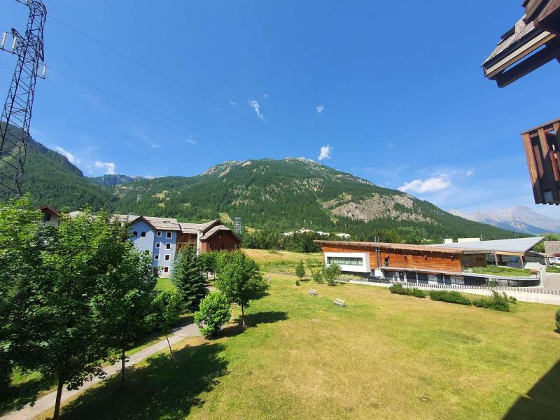 Urlaub in den Bergen 3-Zimmer-Holzhütte für 7 Personen (213) - Résidence l'Alpaga - Serre Chevalier - Draußen im Sommer