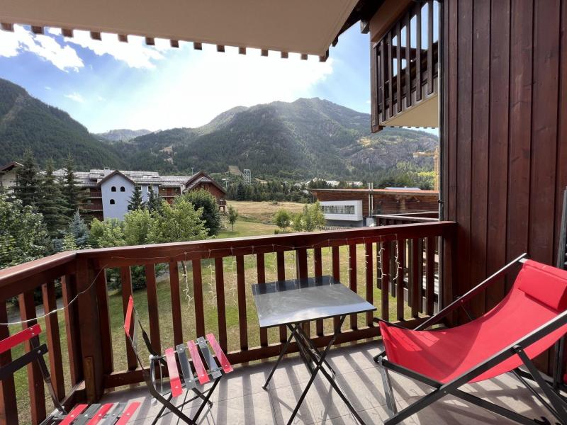 Vacances en montagne Appartement 3 pièces cabine 5 personnes (214) - Résidence l'Alpaga - Serre Chevalier - Balcon