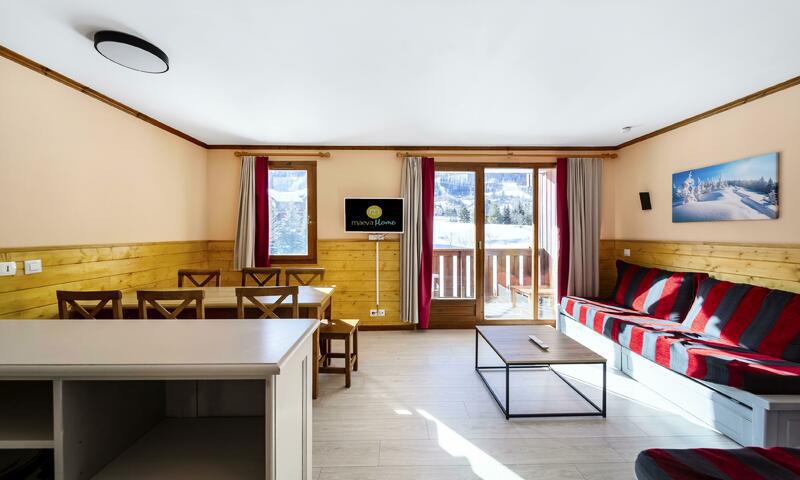 Каникулы в горах Апартаменты 2 комнат 7 чел. (Sélection 40m²-1) - Résidence l'Alpaga - Maeva Home - Serre Chevalier - летом под открытым небом