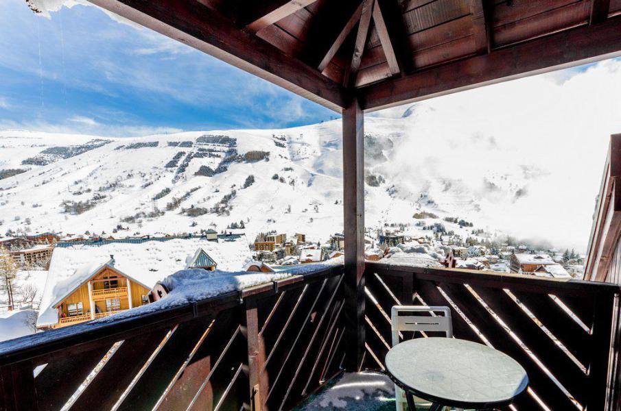 Vacances en montagne Appartement 3 pièces 6 personnes (230) - Résidence l'Alphératz - Les 2 Alpes - Terrasse