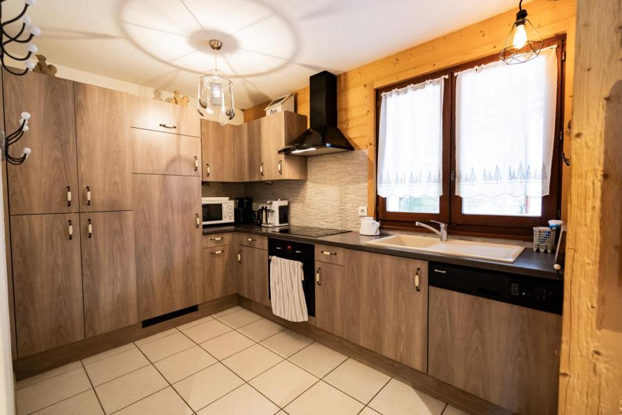 Vacaciones en montaña Apartamento dúplex 3 piezas 6 personas - Résidence L'ALPINA - Châtel - Cocina