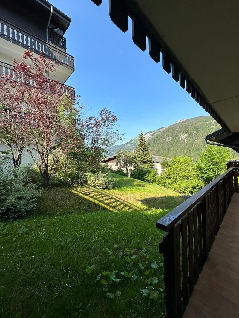 Vacaciones en montaña Apartamento dúplex 3 piezas 6 personas - Résidence L'ALPINA - Châtel - Terraza