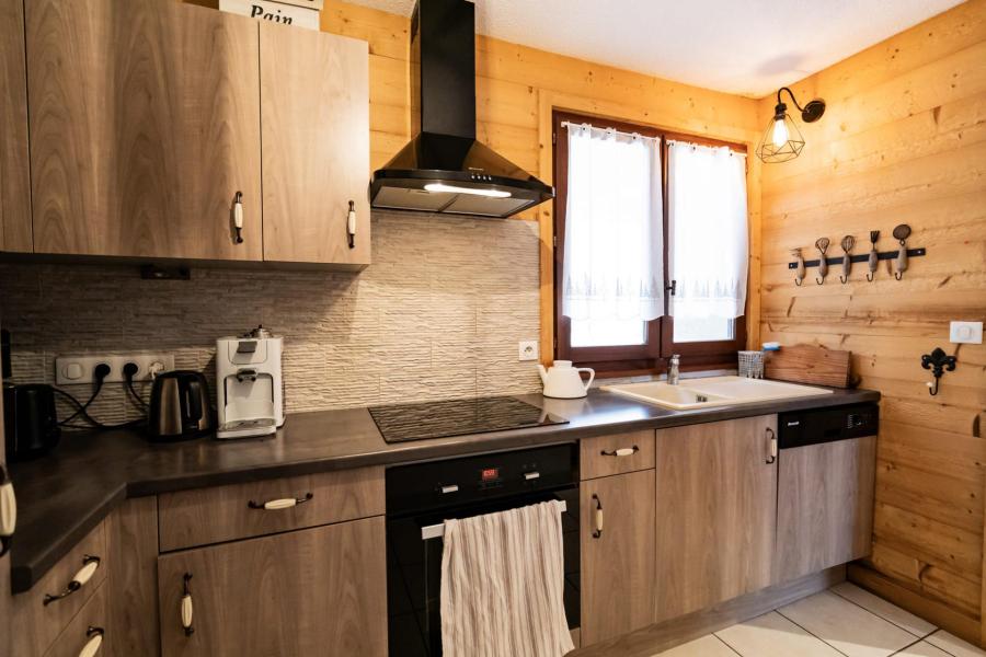 Vakantie in de bergen Appartement duplex 3 kamers 6 personen - Résidence L'ALPINA - Châtel - Keuken