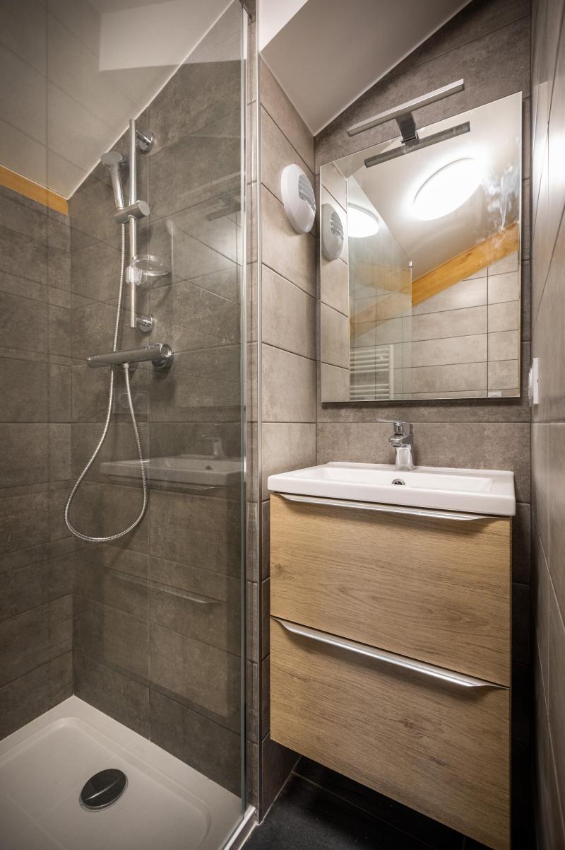 Vacanze in montagna Appartamento 2 stanze con cabina per 6 persone - Résidence l'Altarena - Les Saisies - Bagno con doccia