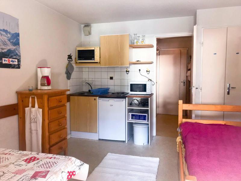 Vacances en montagne Studio coin montagne 4 personnes (165) - Résidence l'Andromède - Les 2 Alpes - Kitchenette