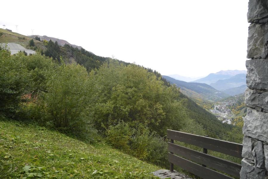 Vakantie in de bergen Studio 4 personen (I03) - Résidence l'Arc en Ciel - Méribel-Mottaret - Balkon