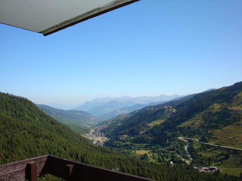 Vacances en montagne Studio 4 personnes (07) - Résidence l'Arc en Ciel - Méribel-Mottaret - Balcon