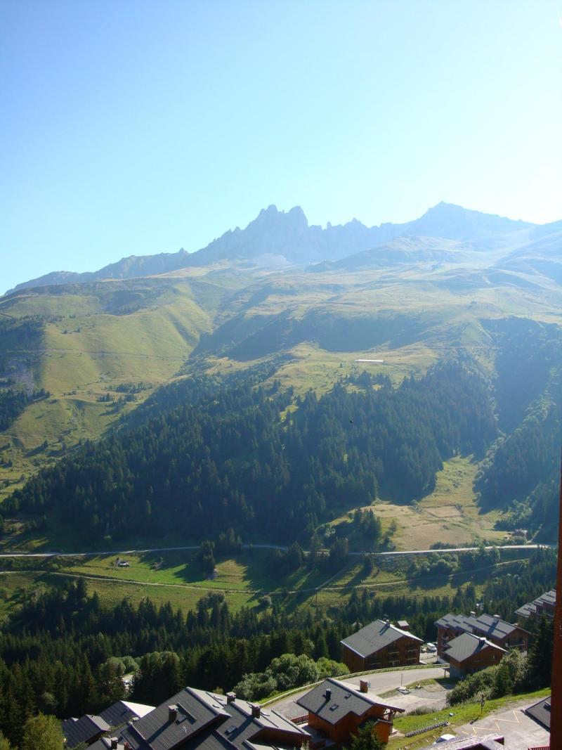 Vacances en montagne Studio 4 personnes (07) - Résidence l'Arc en Ciel - Méribel-Mottaret - Balcon