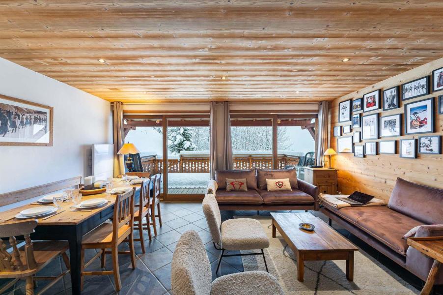 Urlaub in den Bergen Résidence l'Arlésienne - Méribel - Wohnzimmer